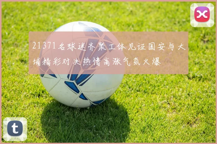 21371名球迷齐聚工体见证国安与大埔精彩对决热情高涨气氛火爆